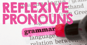 English Grammar Reflexive Pronouns
