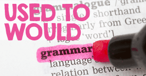 English Grammar Used to and Would